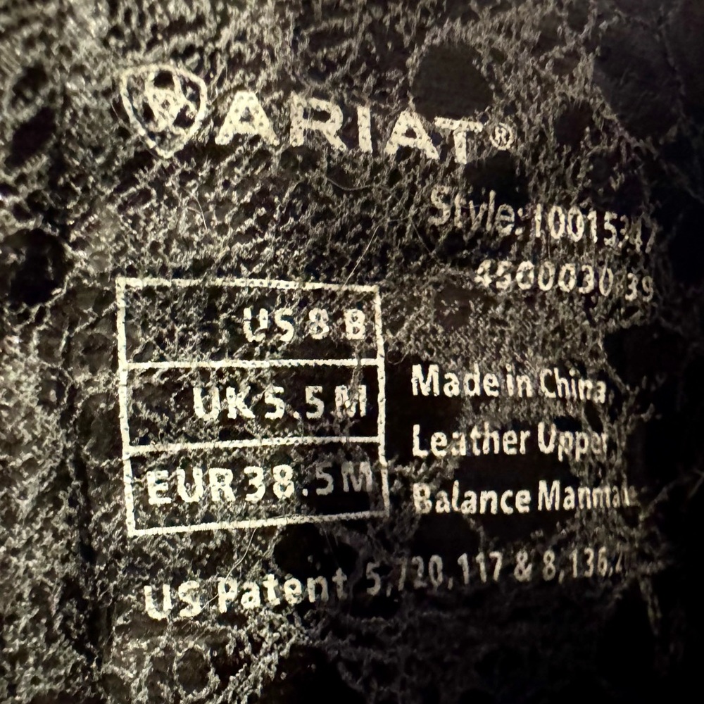 💙NEW! Ariat western leather boots - Picture 6 of 6